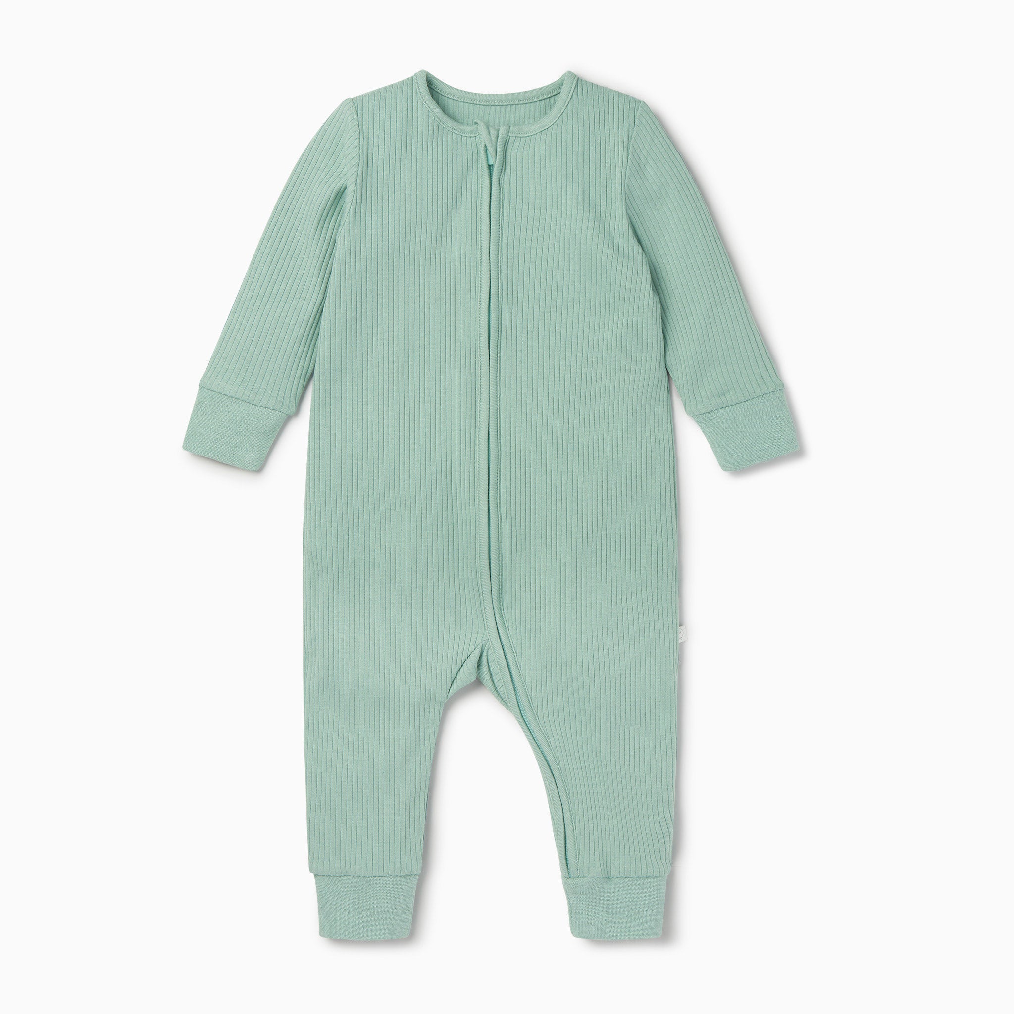 organic_cotton_bamboo_baby_ribbed_footless_zipup_sleepsuit_mint_ribbed_collection_Front_25797ca6-6436-4844-b672-c2fa285e4abd